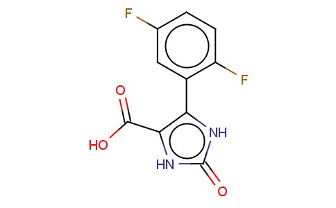 1,3-DIHYDRO-IMIDAZOL-2-ONE-5-(2,5-DIFLUORO)PHENYL-4-CARBOXYLIC ACID